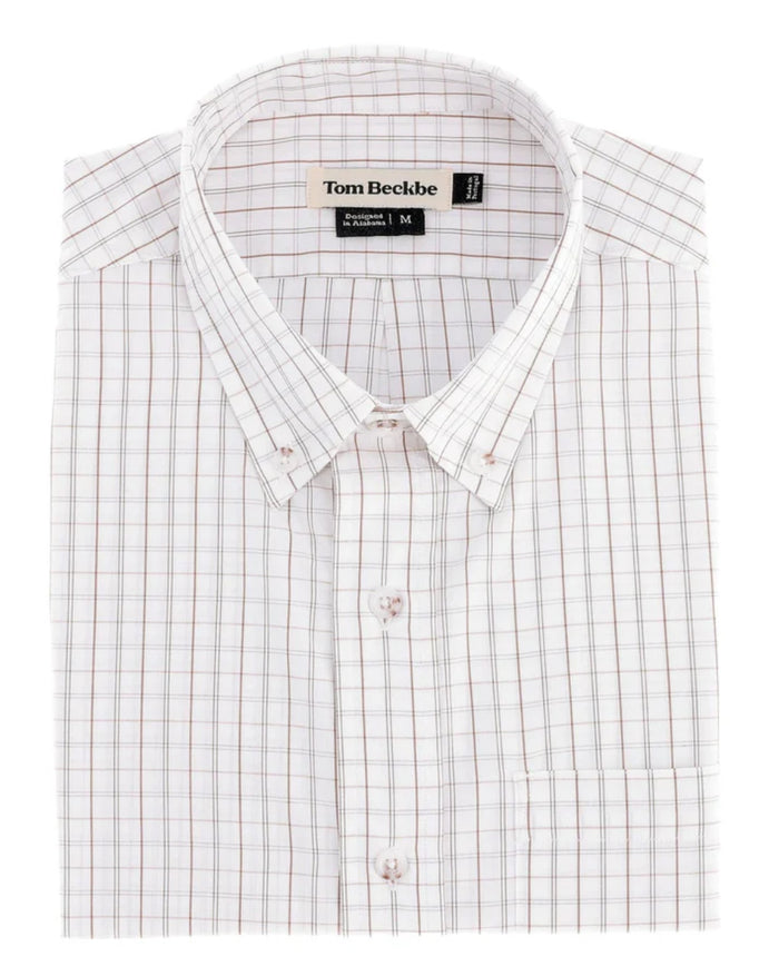 Monroe Poplin Shirt - Branco