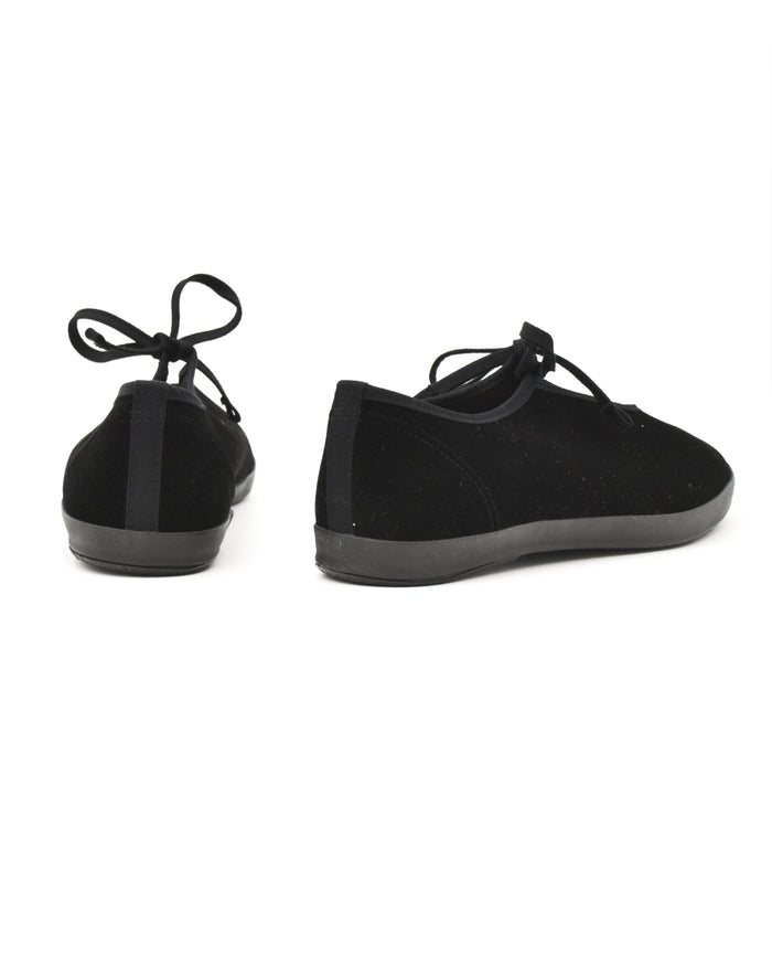Moonstar Lite Prim Black Velvet Flat