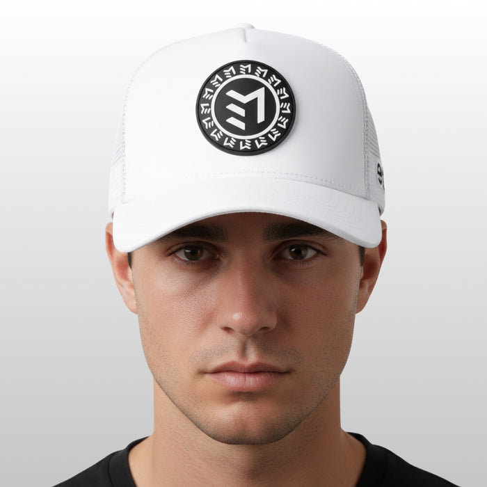 MOTIF CAP WHITE