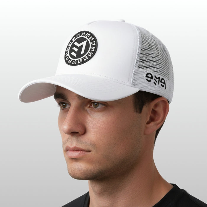 MOTIF CAP WHITE