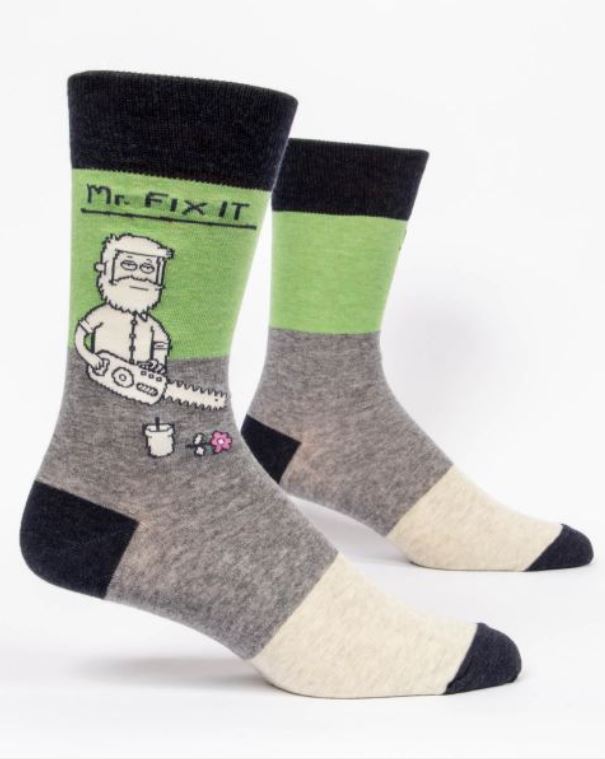 Mr. Fix It Men's Crew Socks