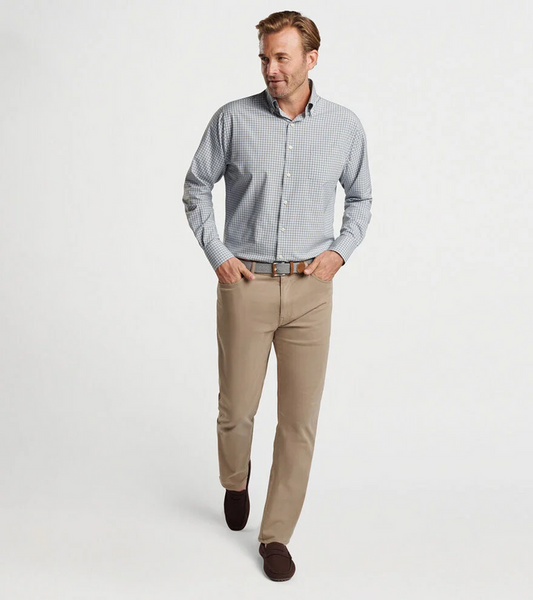Murray Performance Poplin Shirt - Dark Olive