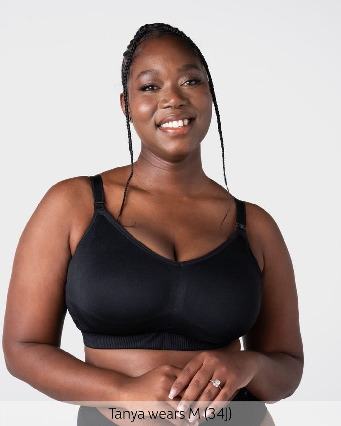 My Everyday FlexFit Nursing Bra - Black Busty