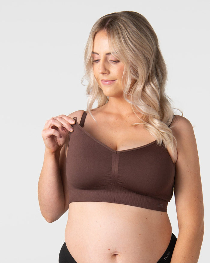 My Necessity FlexFit Nursing Bra - Chocolate Busty