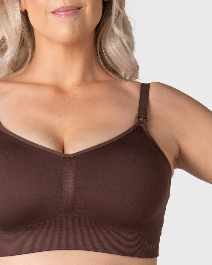 My Necessity FlexFit Nursing Bra - Chocolate Busty