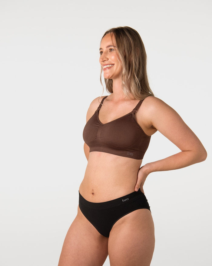 My Necessity FlexFit Nursing Bra - Chocolate