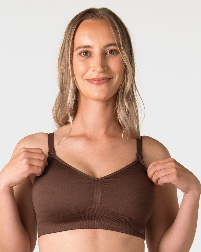 My Necessity FlexFit Nursing Bra - Chocolate