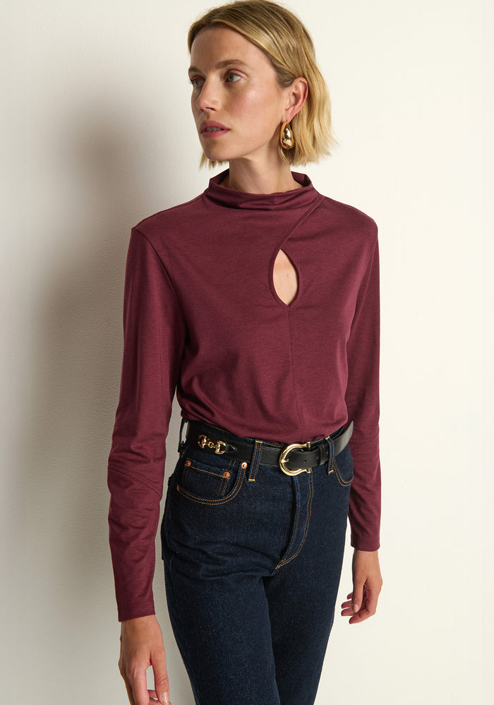 Naomi Keyhole Tee