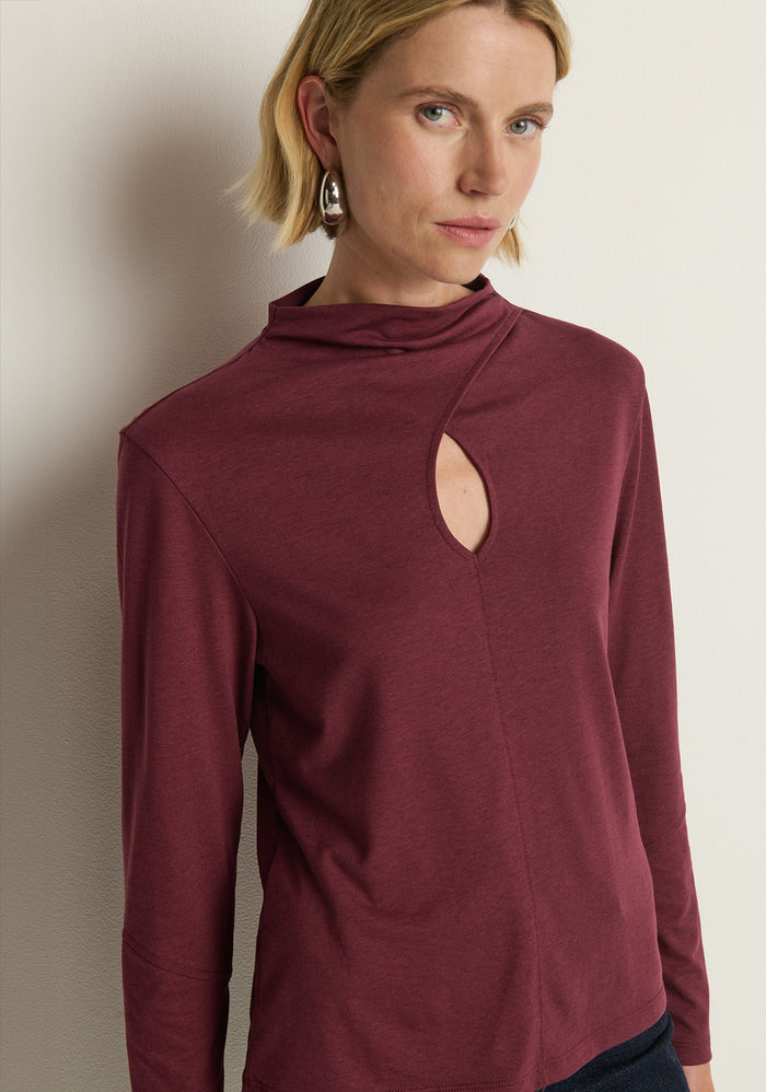 Naomi Keyhole Tee