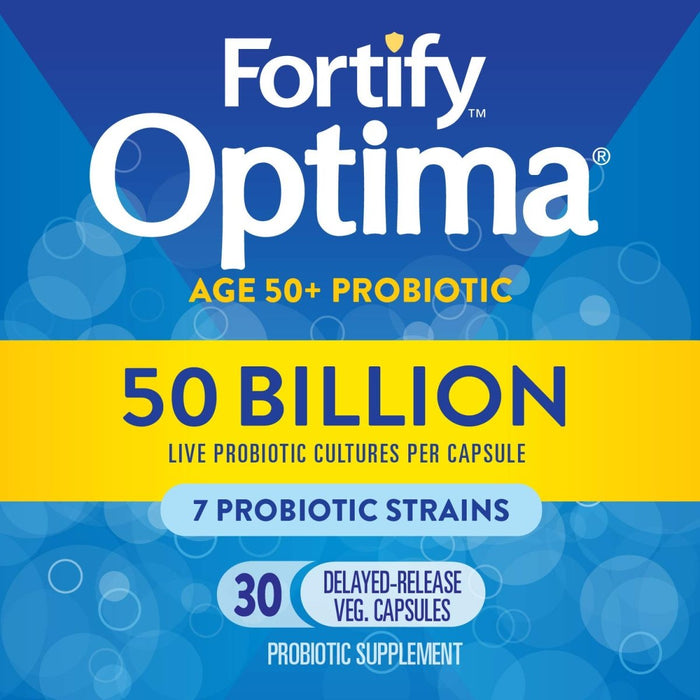 Nature's Way Fortify Optima Adult 50+ Daily Probiotic - 30 Capsules - The Oasis of Health