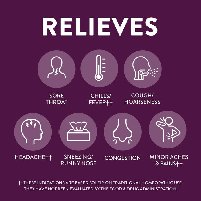 Nature's Way Umcka Cold+Flu Multi - Action Non - Drowsy, Berry Flavored, 20 Chewables - The Oasis of Health
