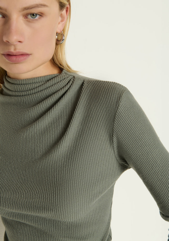 Neda Pleated Top