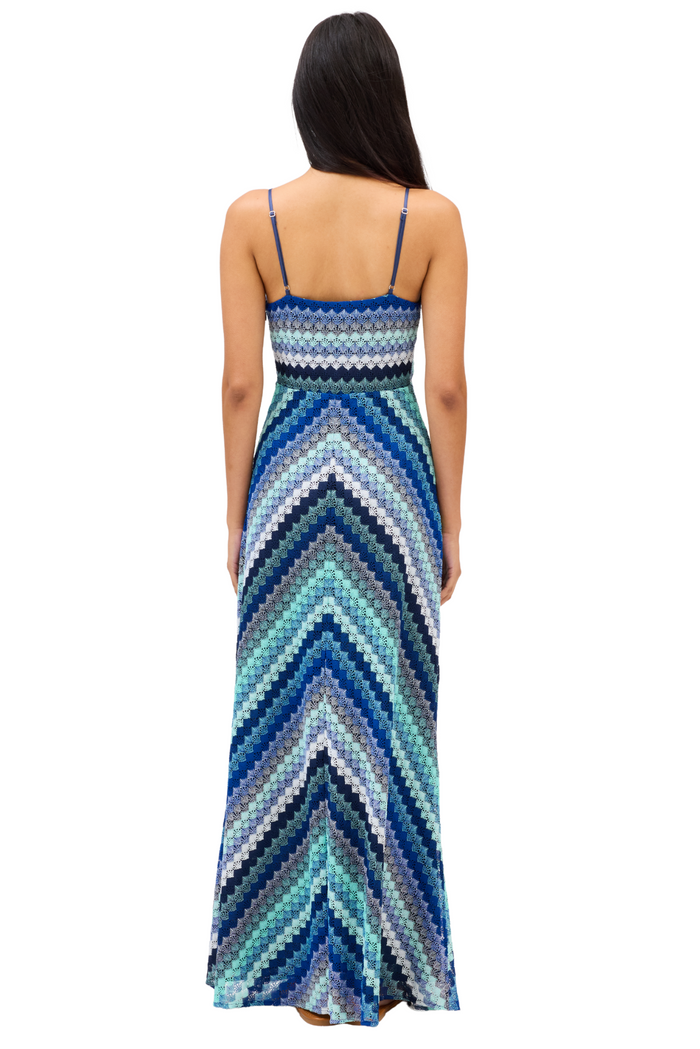 Nellie Dress - Mint Multi