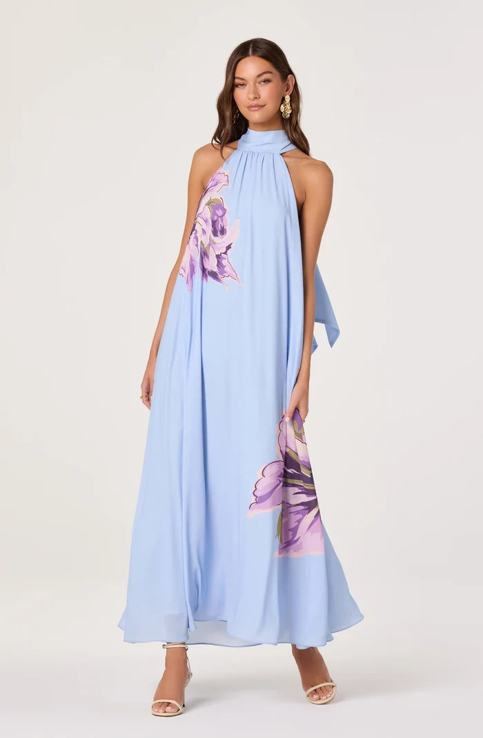 Nesta Halter Maxi Dress