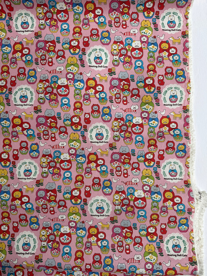 Nesting Doll Cat - Pink - Kobayashi