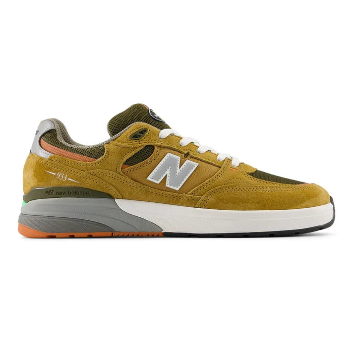 NEW BALANCE - NUMERIC 933 ANDREW REYNOLDS CAMEL/DARK BROWN