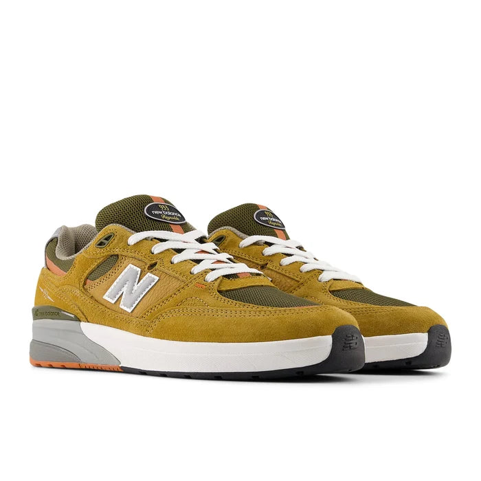 NEW BALANCE - NUMERIC 933 ANDREW REYNOLDS CAMEL/DARK BROWN