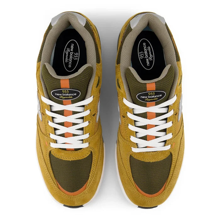NEW BALANCE - NUMERIC 933 ANDREW REYNOLDS CAMEL/DARK BROWN