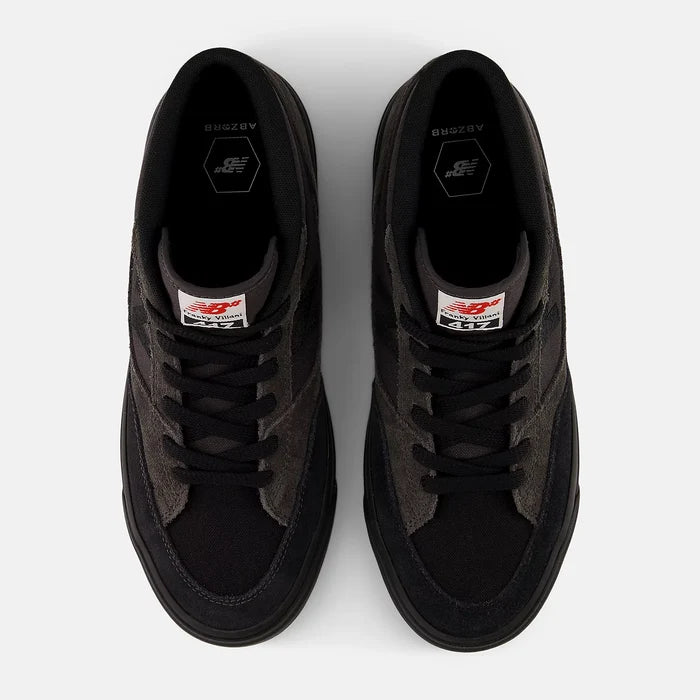 NEW BALANCE SHOES - NB NUMERIC FRAKY VILLANI 417 - NM417HAG - BLACK/BLACK