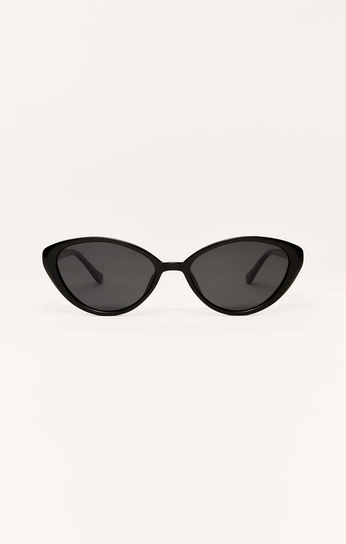 Nouveau Polarized Sunglasses - Polished Black/Grey