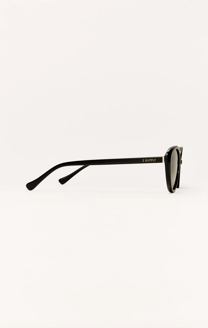 Nouveau Polarized Sunglasses - Polished Black/Grey