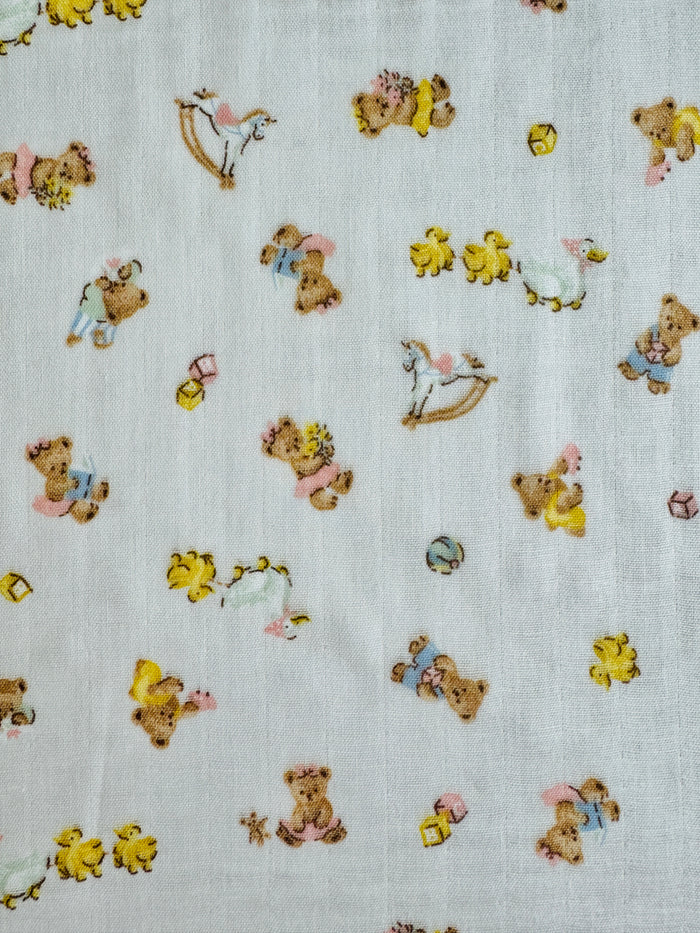 Nursery Double Gauze - Off White - Cosmo