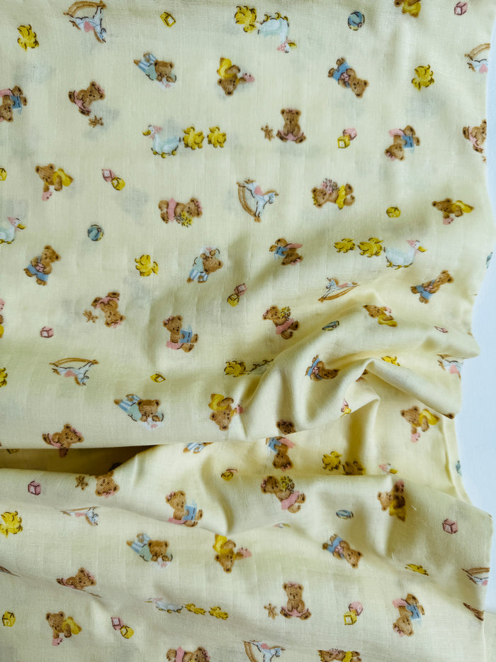 Nursery Double Gauze - Yellow - Cosmo