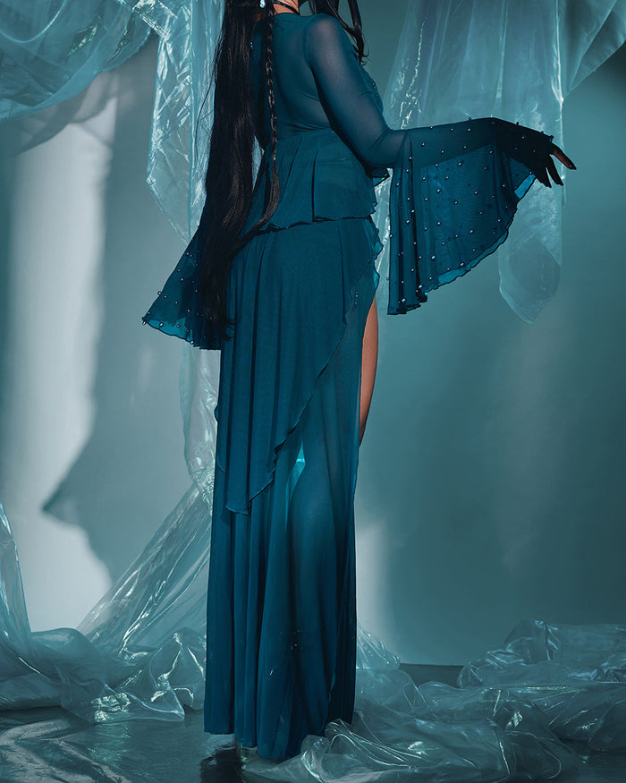 Nymph Swimsuit Cover Top / Skirt