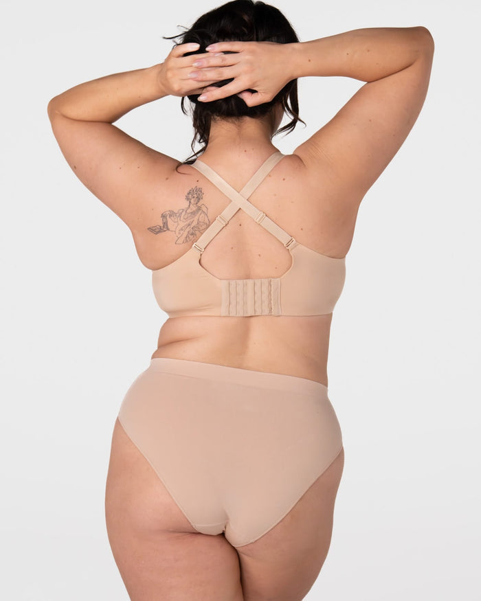 Obsession 2.0 T-Shirt Nursing Bra - Frappe