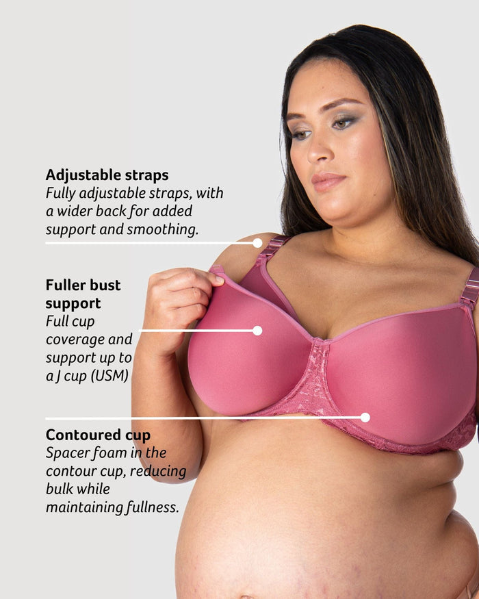 Obsession Rose Contour Nursing Bra - Flexi Underwire