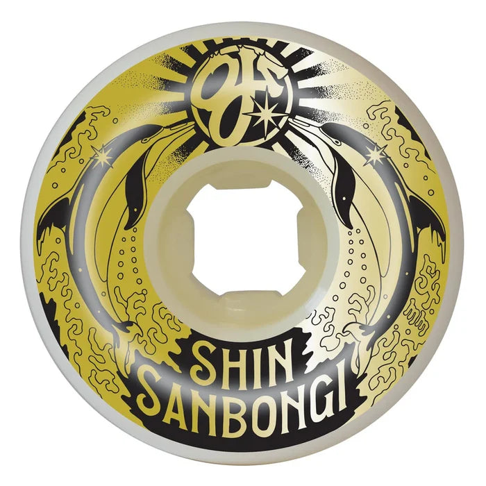 OJS - SHIN SANBONGI DOLPHINS GOLD DOUBLE DURO WHITE MINI COMBO 101A/95A 54MM