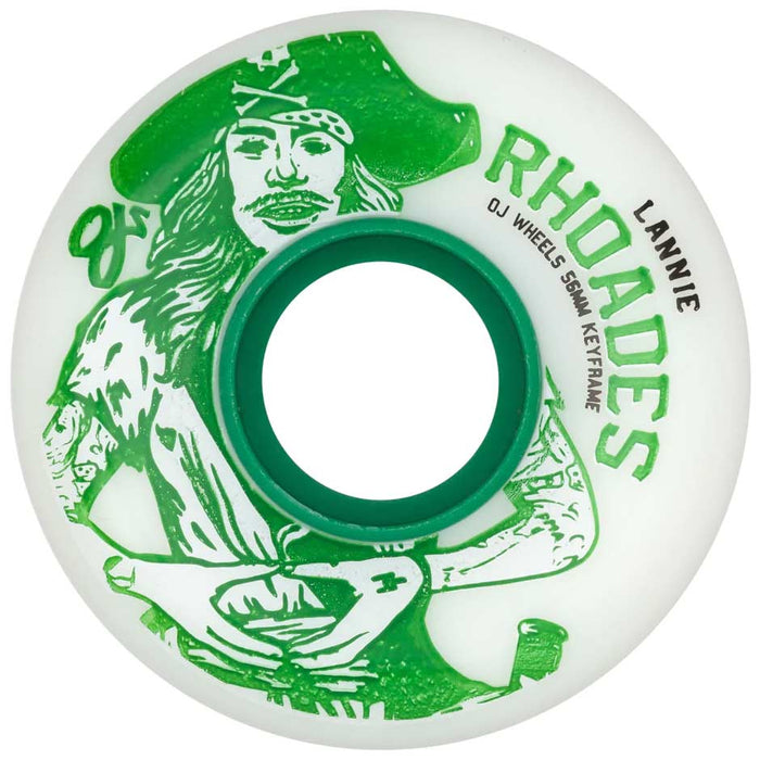 OJS WHEELS - LANNIE RHOADES OSIDE PIRATE 2 KEYFRAME WHITE 87A 56MM