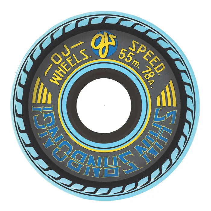 OJS WHEELS - SHIN SHANBONGI MINI SUPER JUICE BLU 78A 55MM