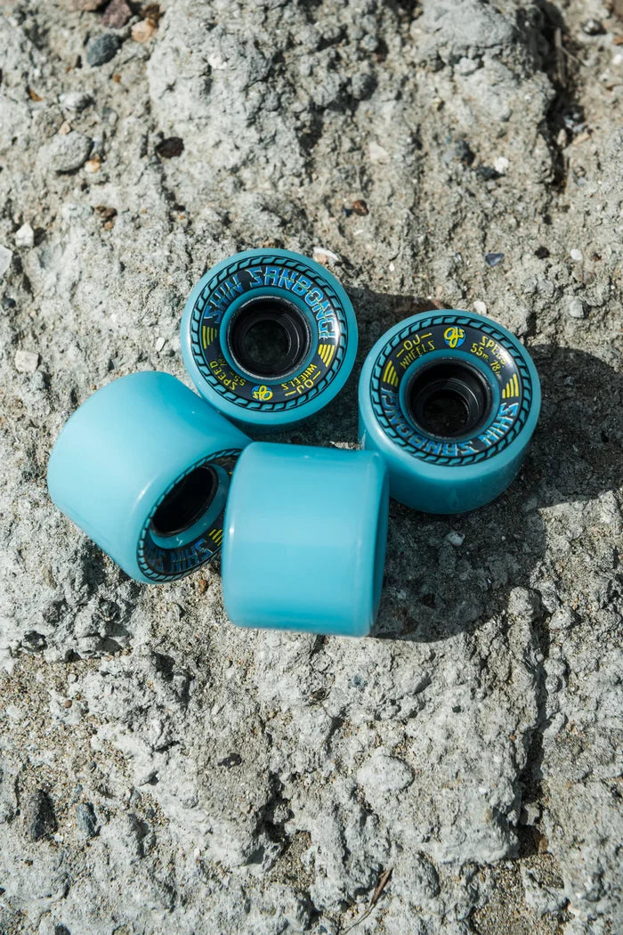 OJS WHEELS - SHIN SHANBONGI MINI SUPER JUICE BLU 78A 55MM