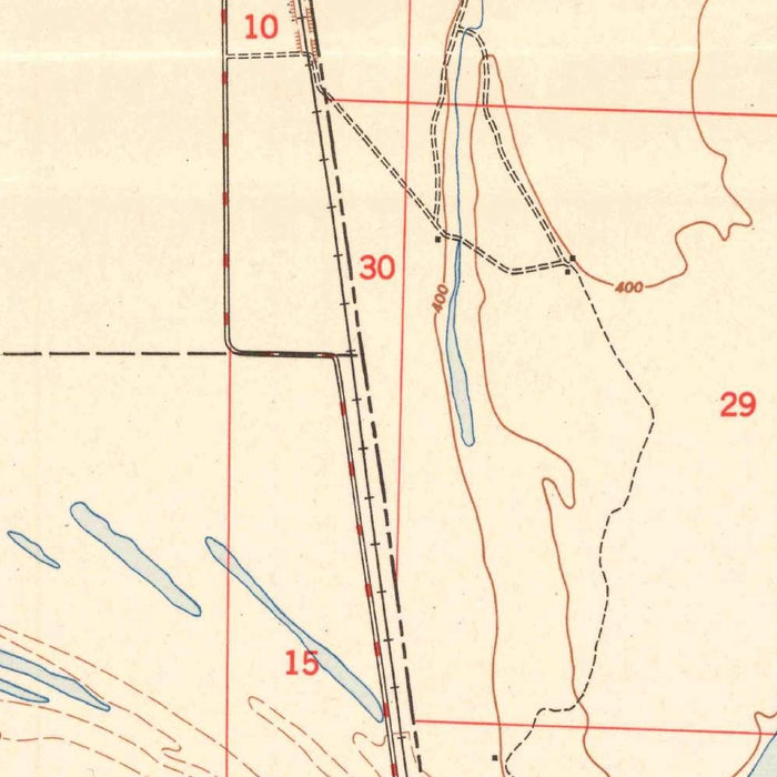 Old Map of Fort Smith, Arkansas by USGS, 1951 – Van Buren & Arkansas River