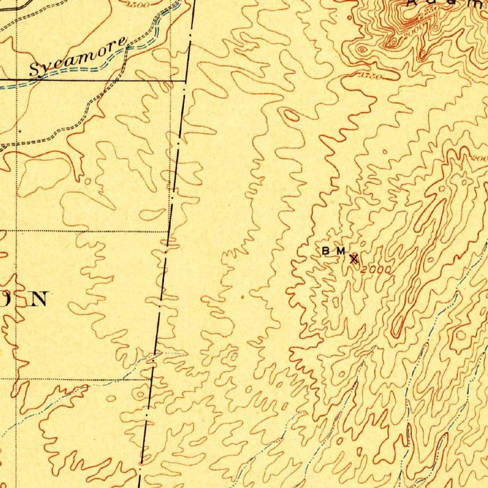 Old Map of Fountain Hills, Arizona by USGS, 1906 – Fort McDowell, Salt River & McDowell Mountains