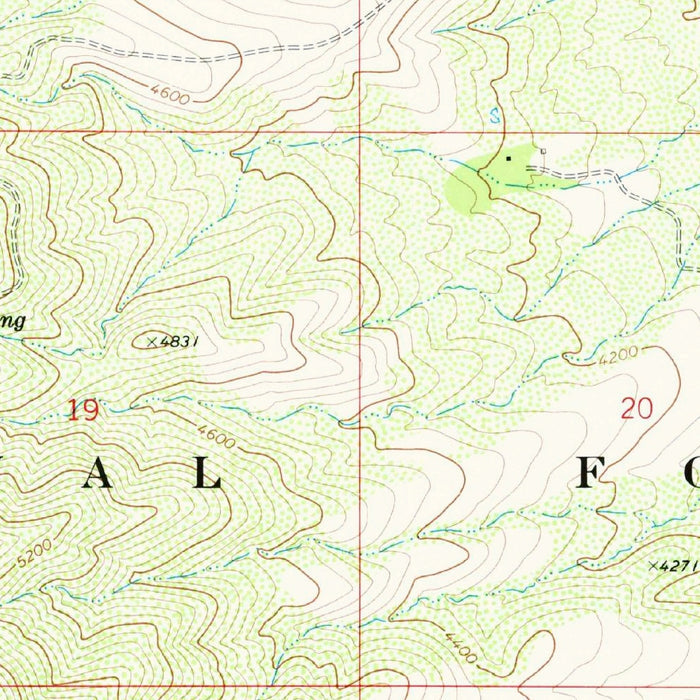 Old Map of Jerome, Arizona by USGS, 1973 – Cottonwood, Verde River & Coconino National Forest