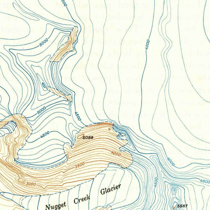 Old Map of Juneau, Alaska by USGS, 1949 – Mendenhall Glacier, Douglas Island & Tongass National Forest
