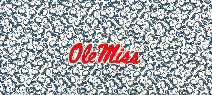 Ole Miss Helmet Havoc Polo - Navy