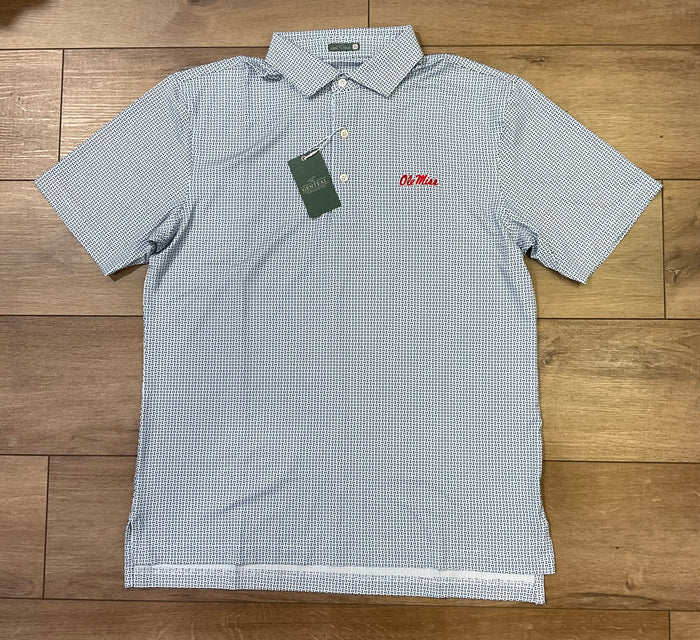 Ole Miss Trellis Polo - Navy