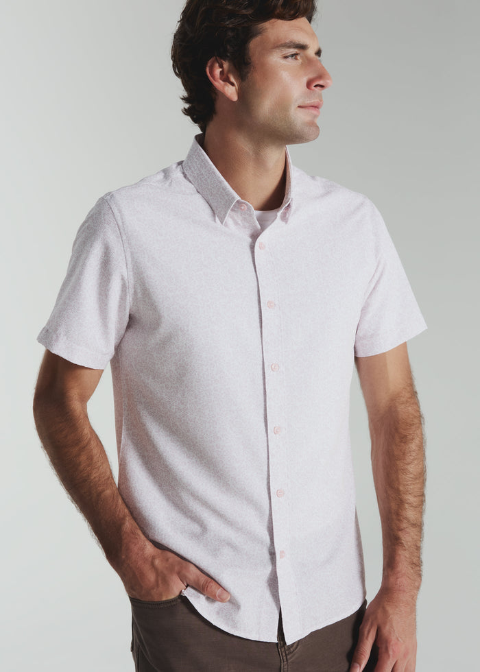 Olivier Short Sleeve Shirt - Rose
