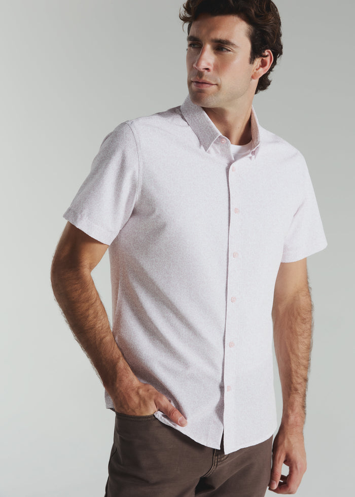 Olivier Short Sleeve Shirt - Rose