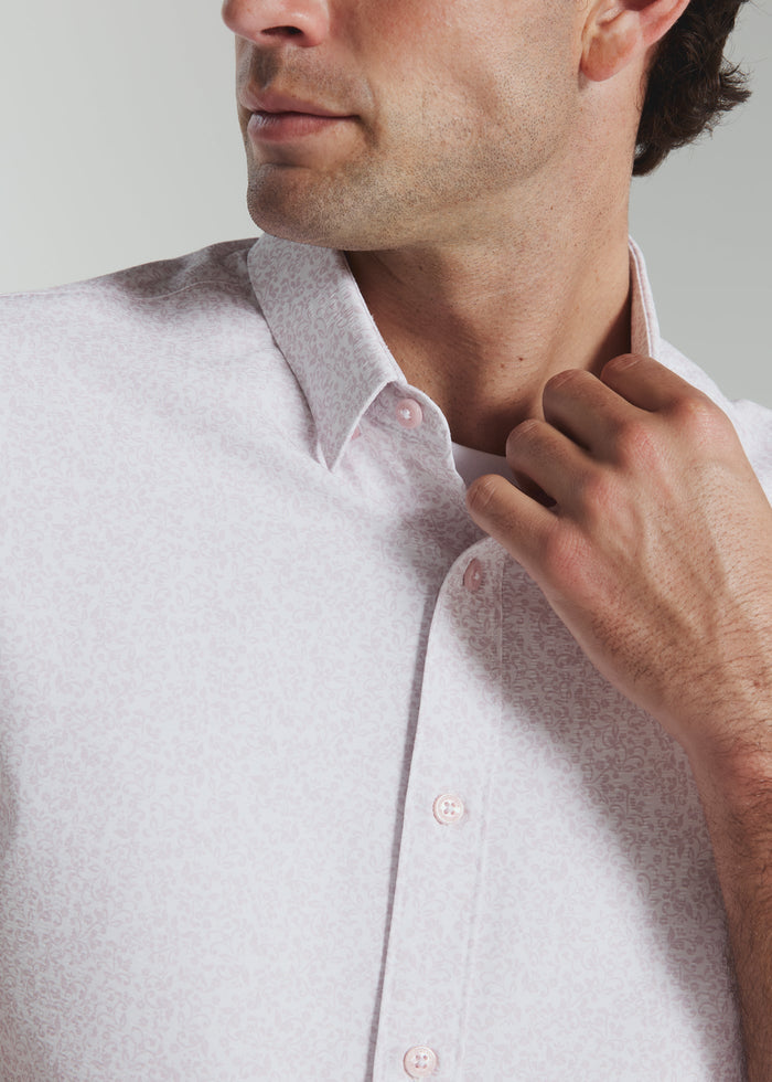 Olivier Short Sleeve Shirt - Rose