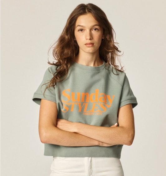 Oncept Maud Sunday Styles Sweatshirt-Aloe