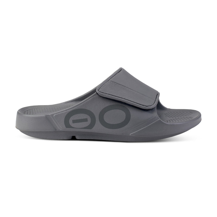 OOFOS Men's OOahh Sport Flex Slide - Slate