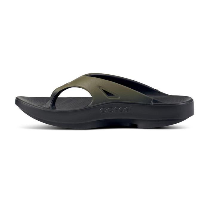 OOFOS Men's OOriginal Sport Thong - Tactical Green