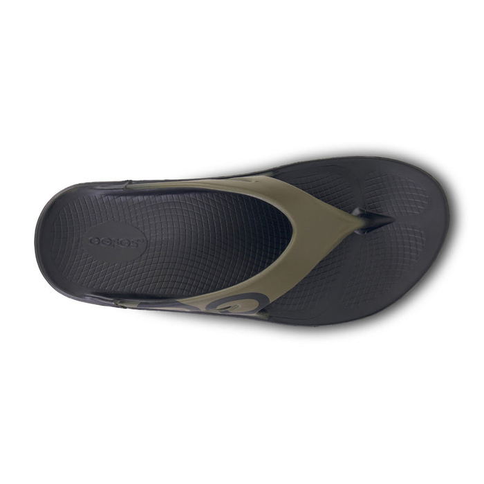 OOFOS Men's OOriginal Sport Thong - Tactical Green