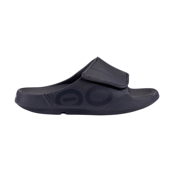 OOFOS Women's OOahh Sport Flex Slide - Black Matte