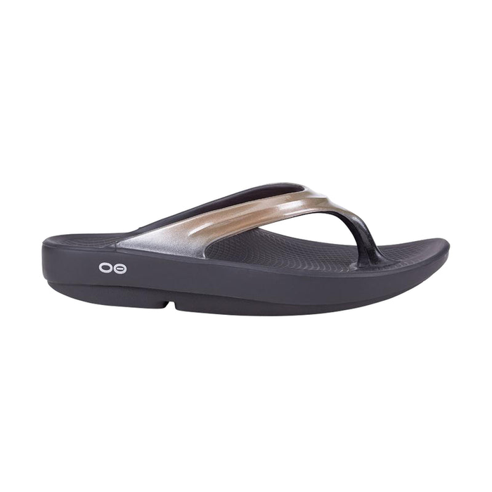 OOFOS Women's OOlala Luxe Thong - Latte