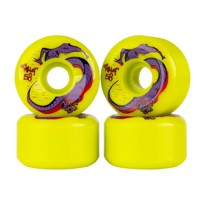 ORBS - CHRIS MILLER SPECTERS 58MM/95A NEON YELLOW